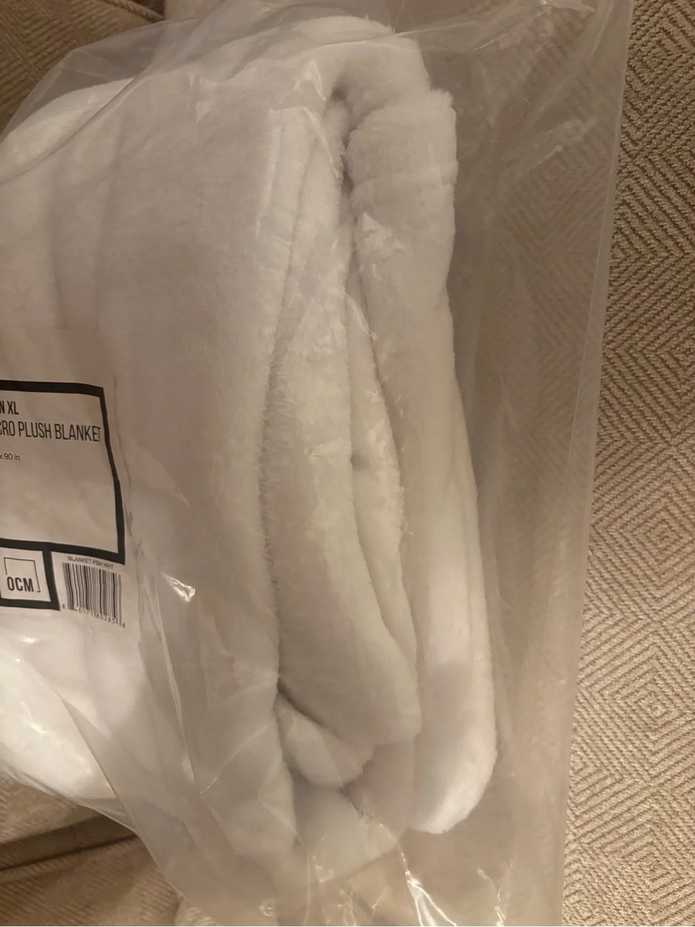 Dormify OCM Micro Plush blanket - Twin XL - NWT - #4